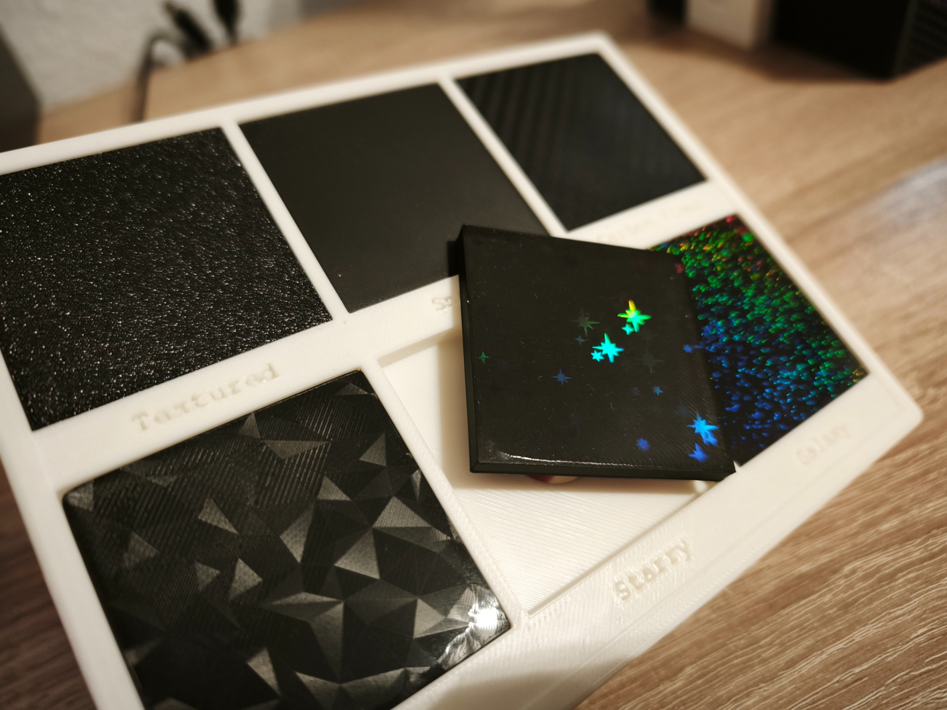 Bambu Plate Surface Swatch Display / Frame