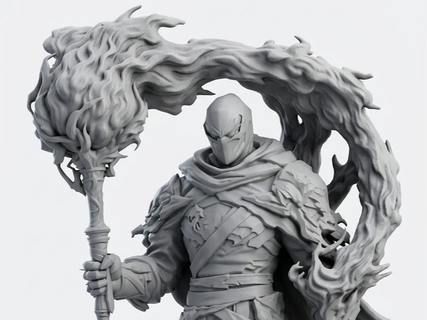 Kael Ashvorn - Wizard/Warlock Fire Caster
