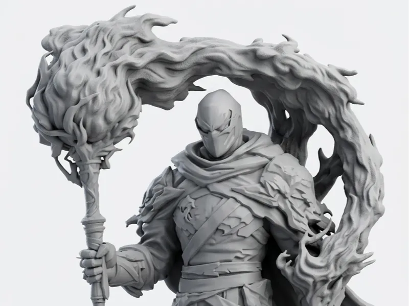 Kael Ashvorn - Wizard/Warlock Fire Caster