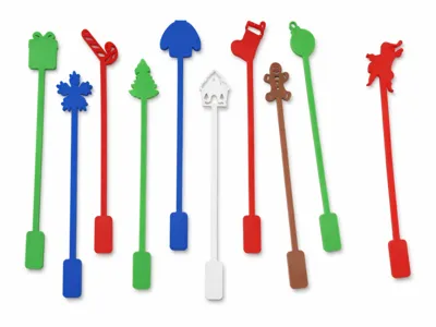*NEW* Christmas Drink Stirrers ( 10 pieces )