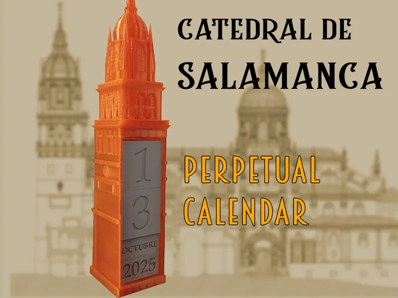 Salamanca´s Cathedral Tower Calendar