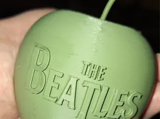 Beatles apple logo
