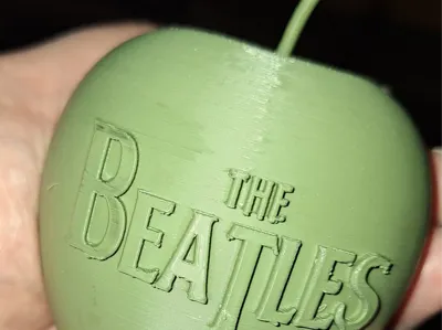 Beatles apple logo