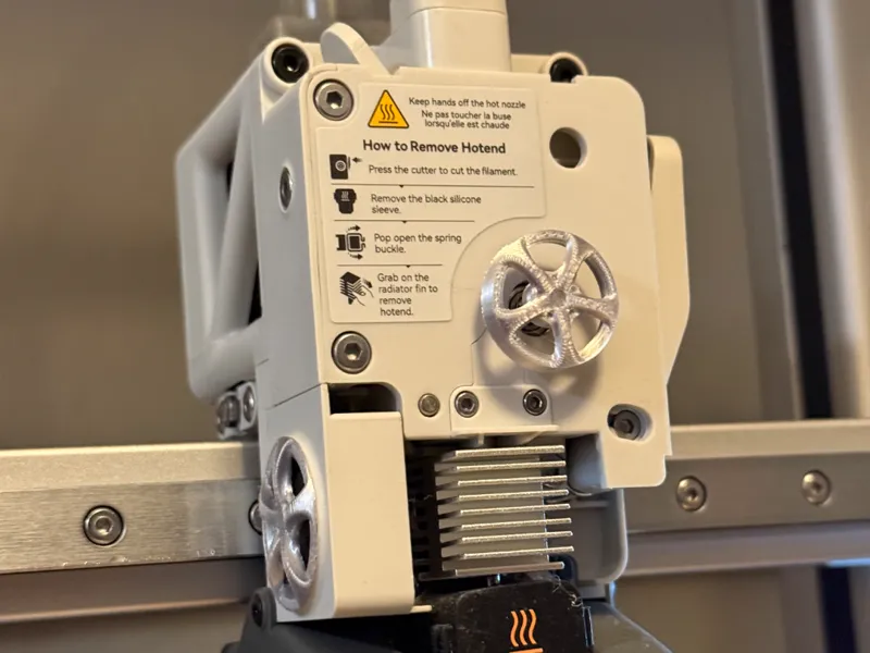 Work VSKF Extruder Wheel & Fan Cover