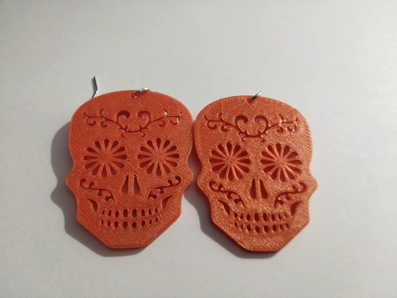 Sugar Skull Earrings view 3