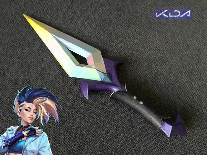 KDA Akali Knife - All Out Kunai