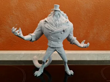 Figura decorativa: Rob Lucci - CP0 Leopard Hybrid Form (150mm) — vista de referencia 3