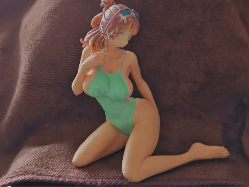 海贼王 泳装版たしぎ达斯琪Tashigi 美女bikini动漫女孩sexy girl  