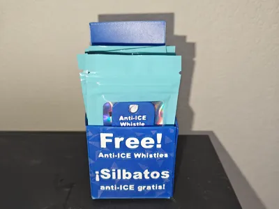 Anti ice whistles Eng/Spanish