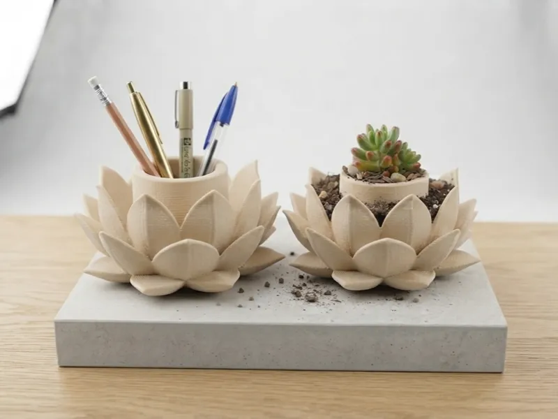 Lotus Pen Holder - Planter