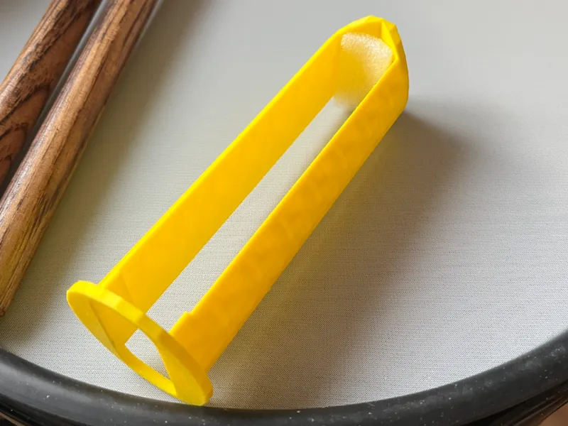 Drumstick Holder, in pipe.