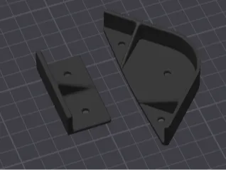 TV/Wall guides for strip led