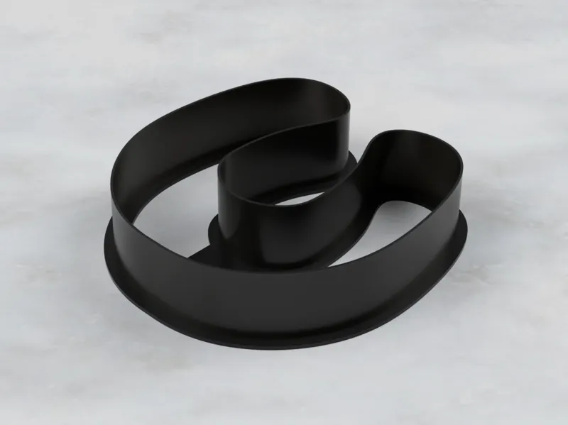 Ferro di cavallo cookie cutter