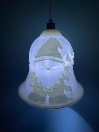 Cloche de Noël lithophane gnome — photo 4