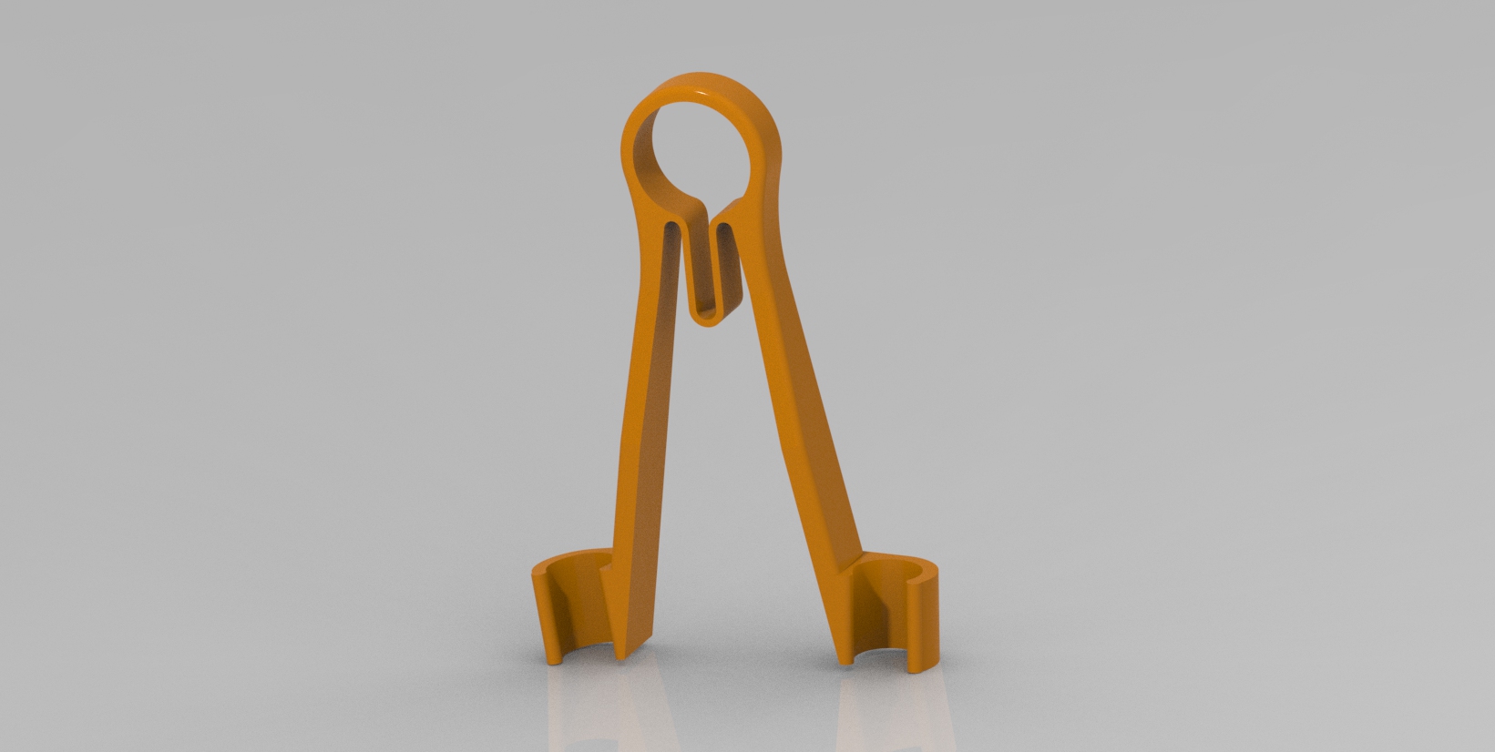 Miniatura 2 do modelo 3D 万用表探针固定夹 | 单手操作辅助工具 | 电子维修神器