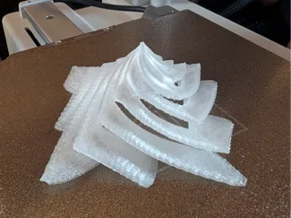 Parametric SCAD vortex pyramid