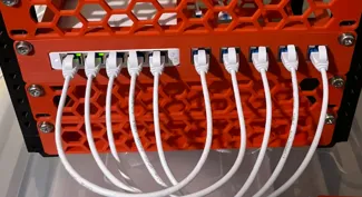 10" rack mount Unifi USW-Flex mini + 5 keystone