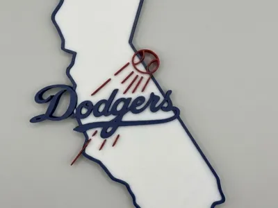 Dodgers State Plaque