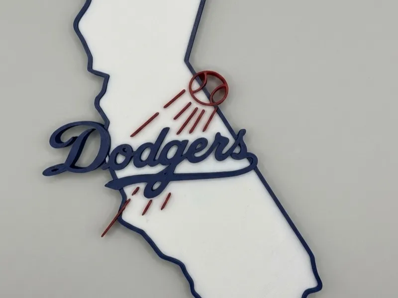 Dodgers State Plaque