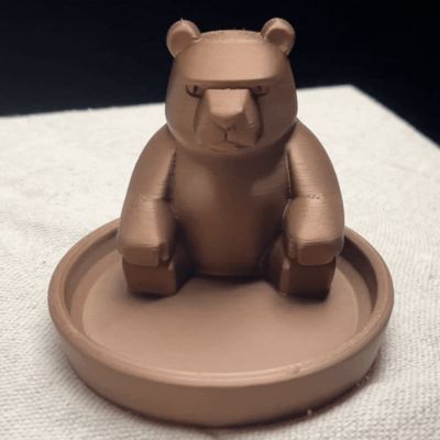 Bear Bowl [see YOUTUBE] – Cute Desk Organizer 