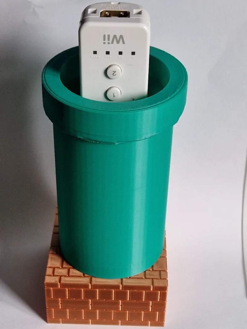Mario Pipe Wii Remote Holder