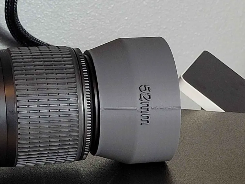 52mm Lens Hood
