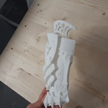 Letrero o emblema decorativo: Rüstung Meuchelschurke - Arm oder Schienbein — vista de referencia 3