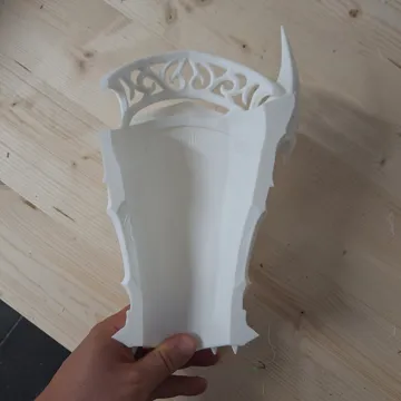 Letrero o emblema decorativo: Rüstung Meuchelschurke - Arm oder Schienbein — vista de referencia 2