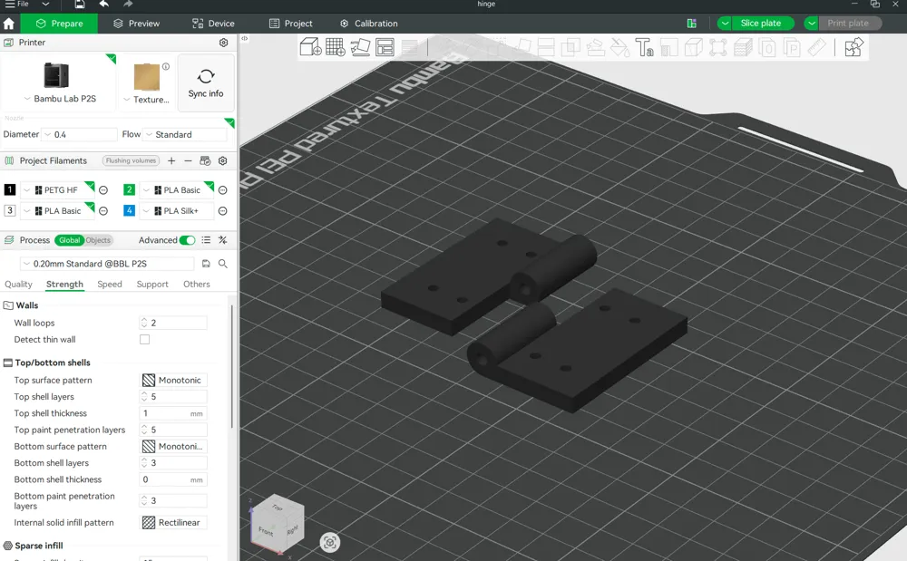 simple hinge for box - Free 3D Print Model - MakerWorld