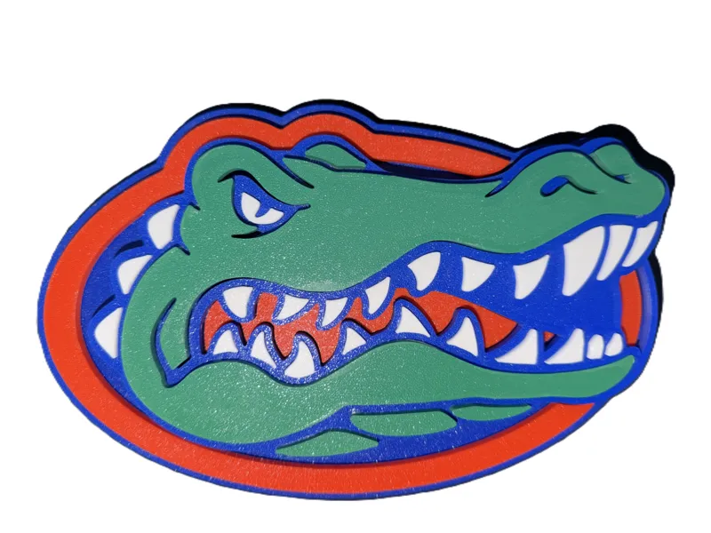 Florida Gator Logo Display