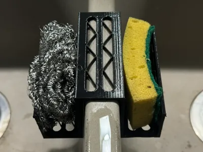 Sponge Holder for Double Sink