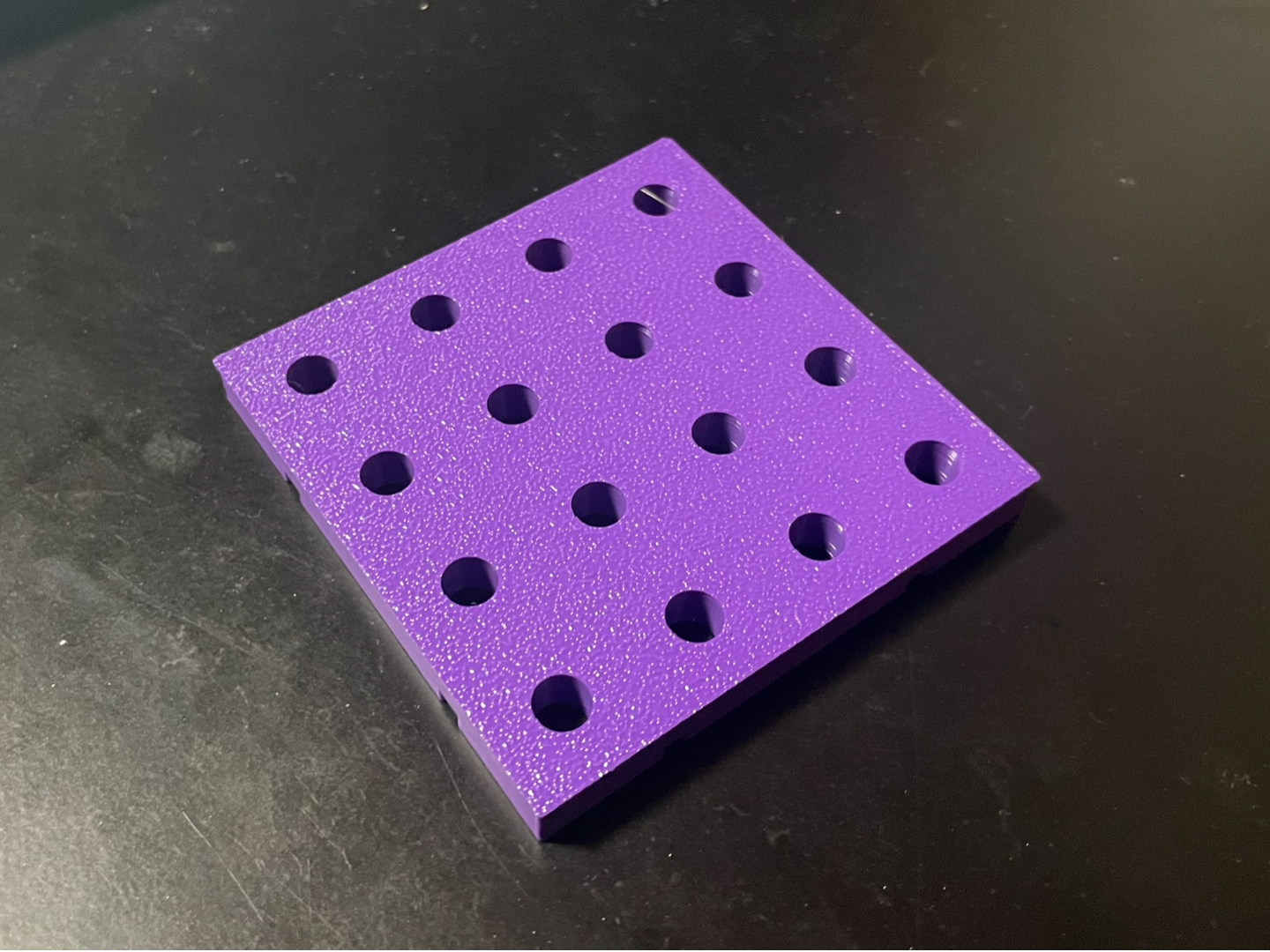 16mm Pitch Grid Base Plate 64×64 mm