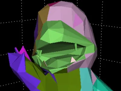 Salameche low poly