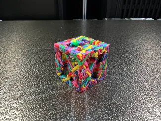 7 color Test Cube
