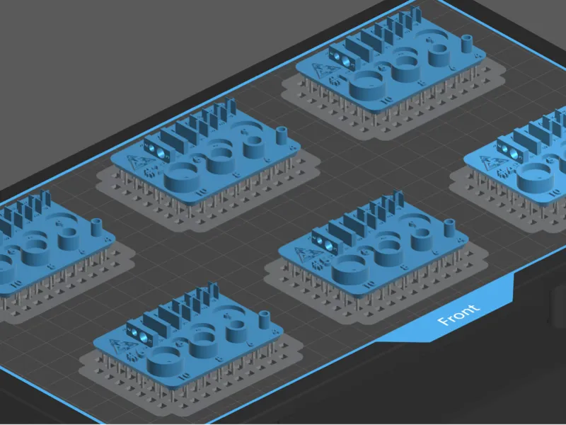 3D Printing RERF Resin Exposure Calibration Test