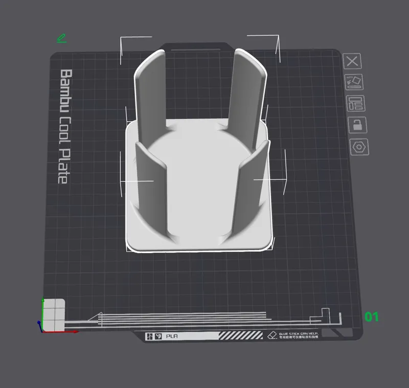 100mm Tumbler Lid Storage