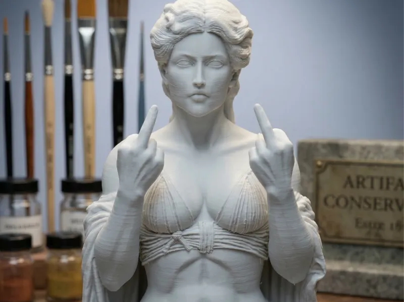 The Goddess of "Not Today"