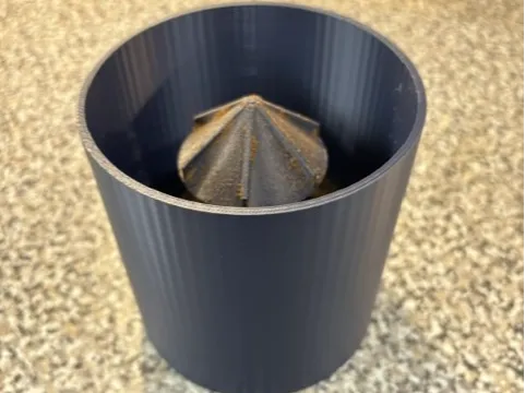 Moka Pot Grinds Bin