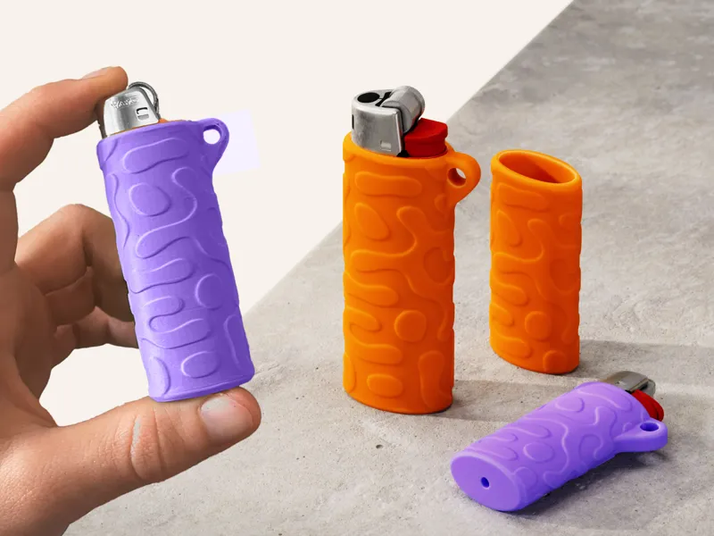 Bic Lighter Keychain Case