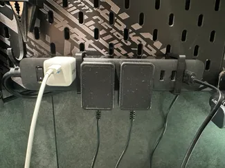 IKEA Skadis -  Xiaomi Powerstrip Holder（洞洞板小米插座固定）