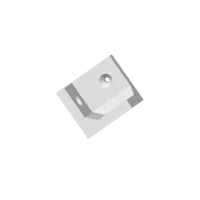 Équerre d'angle 3 voies 40x40x40mm M4 — photo 3