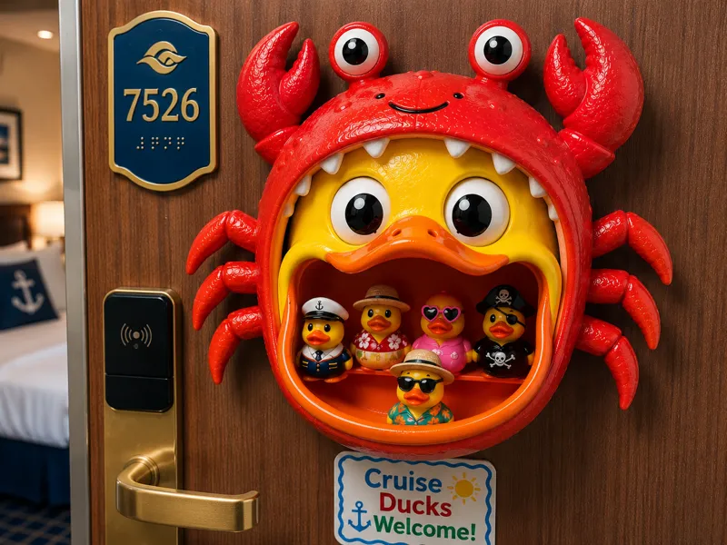 Crab Duck Drop Box