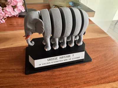 Elephant in Slices - Sharing a Big Task
