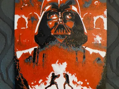 Darth Vader hueforge