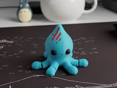 Articulated octopus - Flexible Model