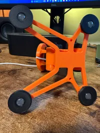 Feet with holes for 10mm rubber dots (Hardware Free Version)