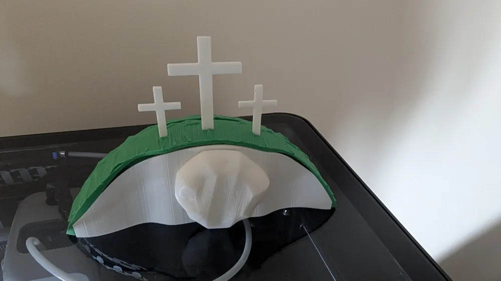 Easter Mount Easter Mount and Tomb by Bearnebox - MakerWorld