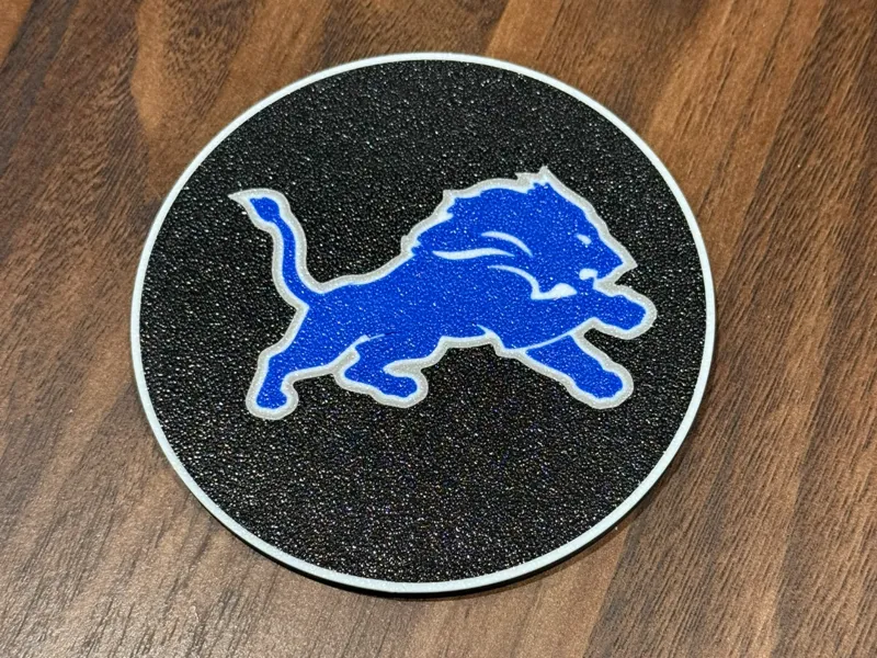 Detroit Lions Coaster