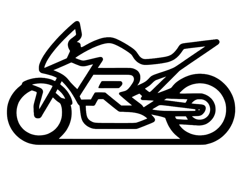 Keychain motorcycle Bmw R
