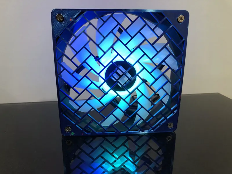 120mm Brick Herringbone Fan Grill